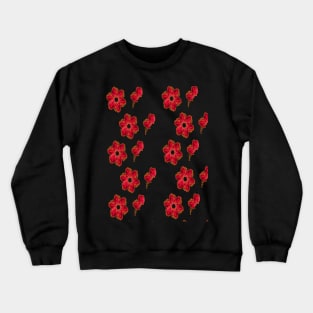 roses Crewneck Sweatshirt